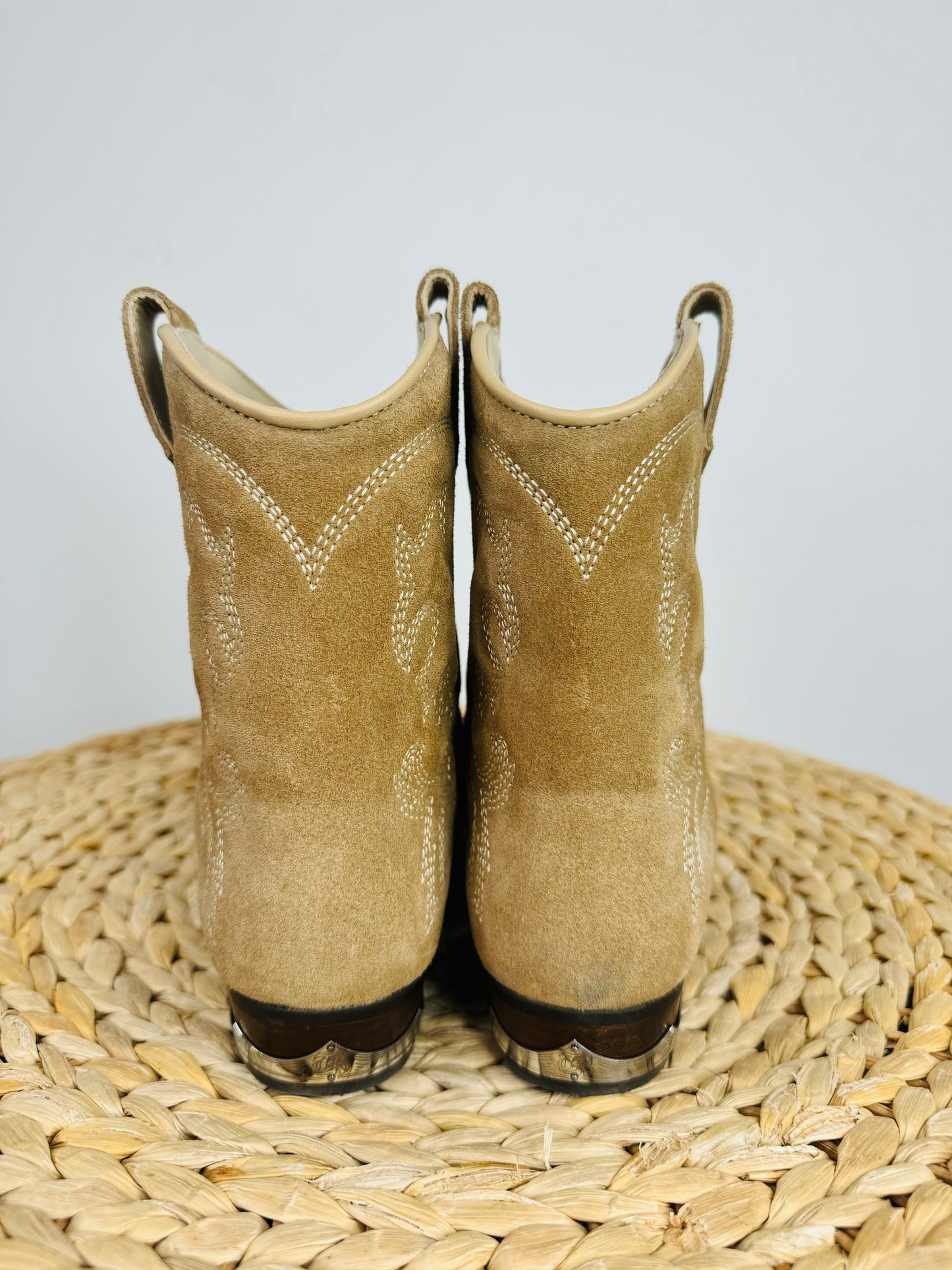 Western Ankle Boots - Size 36