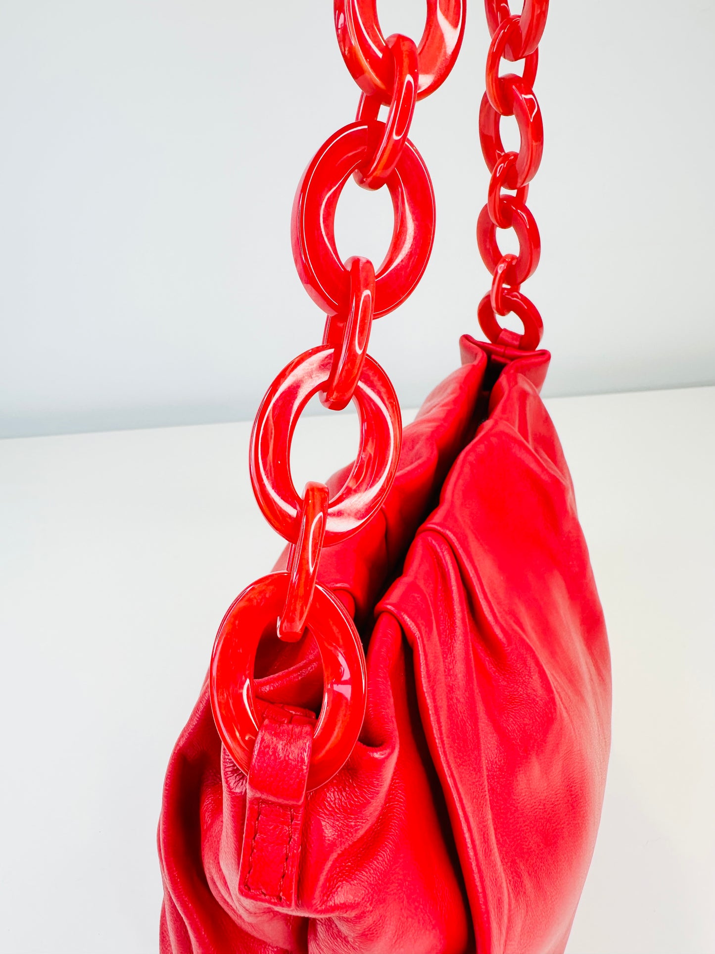 Daya Piuma Leather Shoulder Bag