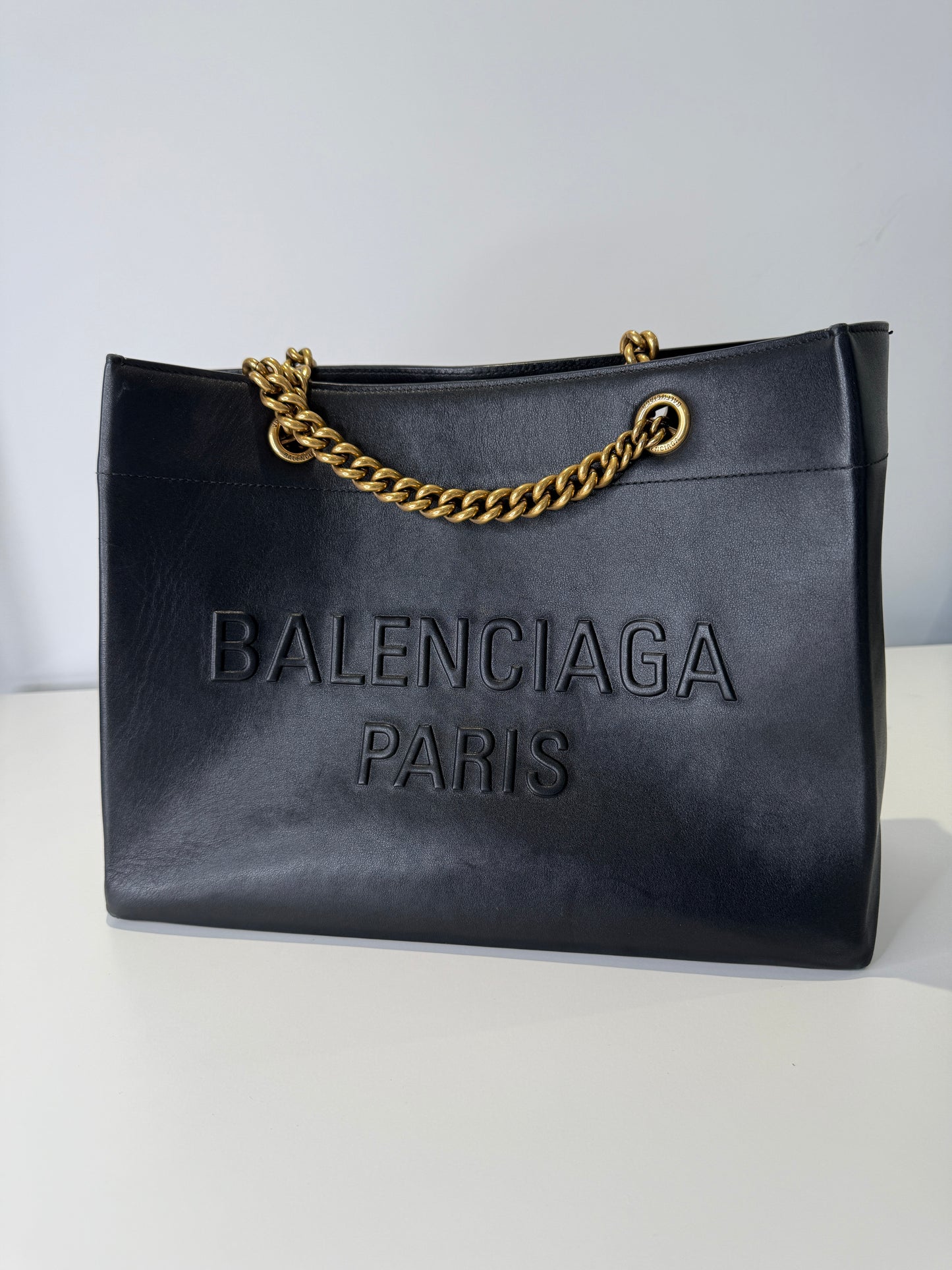 Duty Free Leather Tote