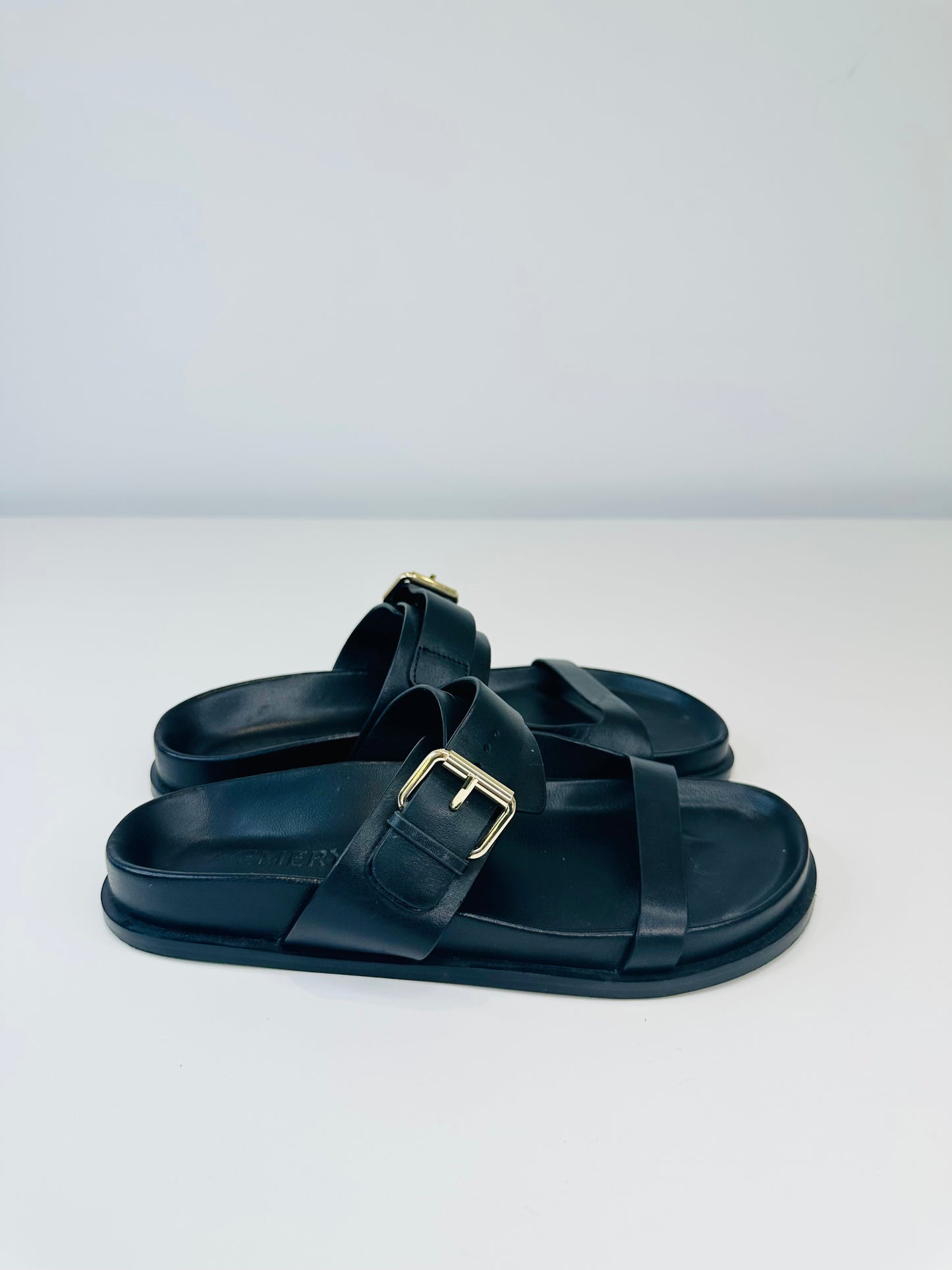 Prince Leather Slides - Size 39