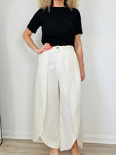 Load image into Gallery viewer, Linen Wrap Trousers - Size 42
