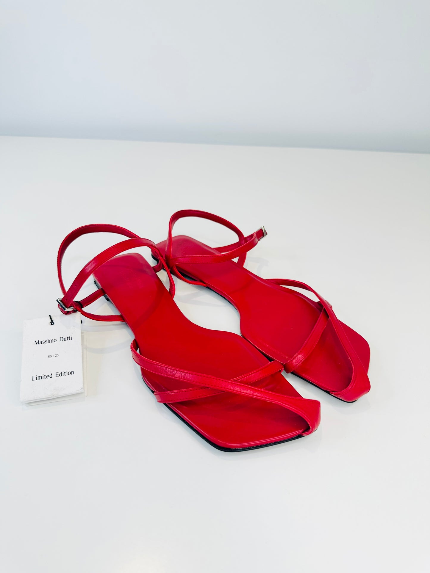 Leather Sandals - Size 38