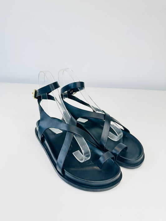 Jalen Leather Sandals - Size 38