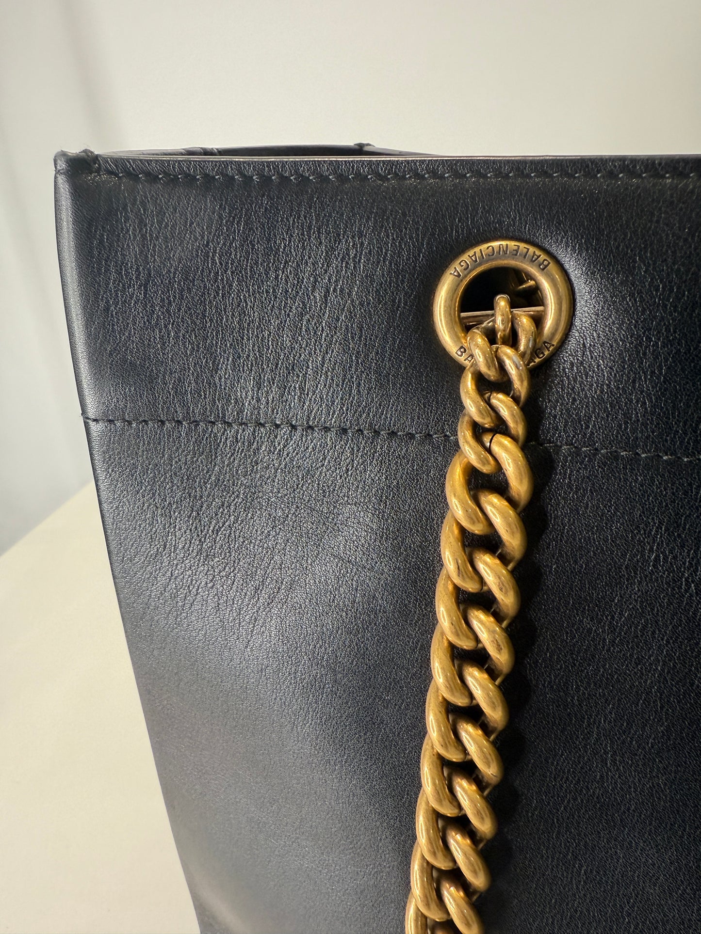 Duty Free Leather Tote