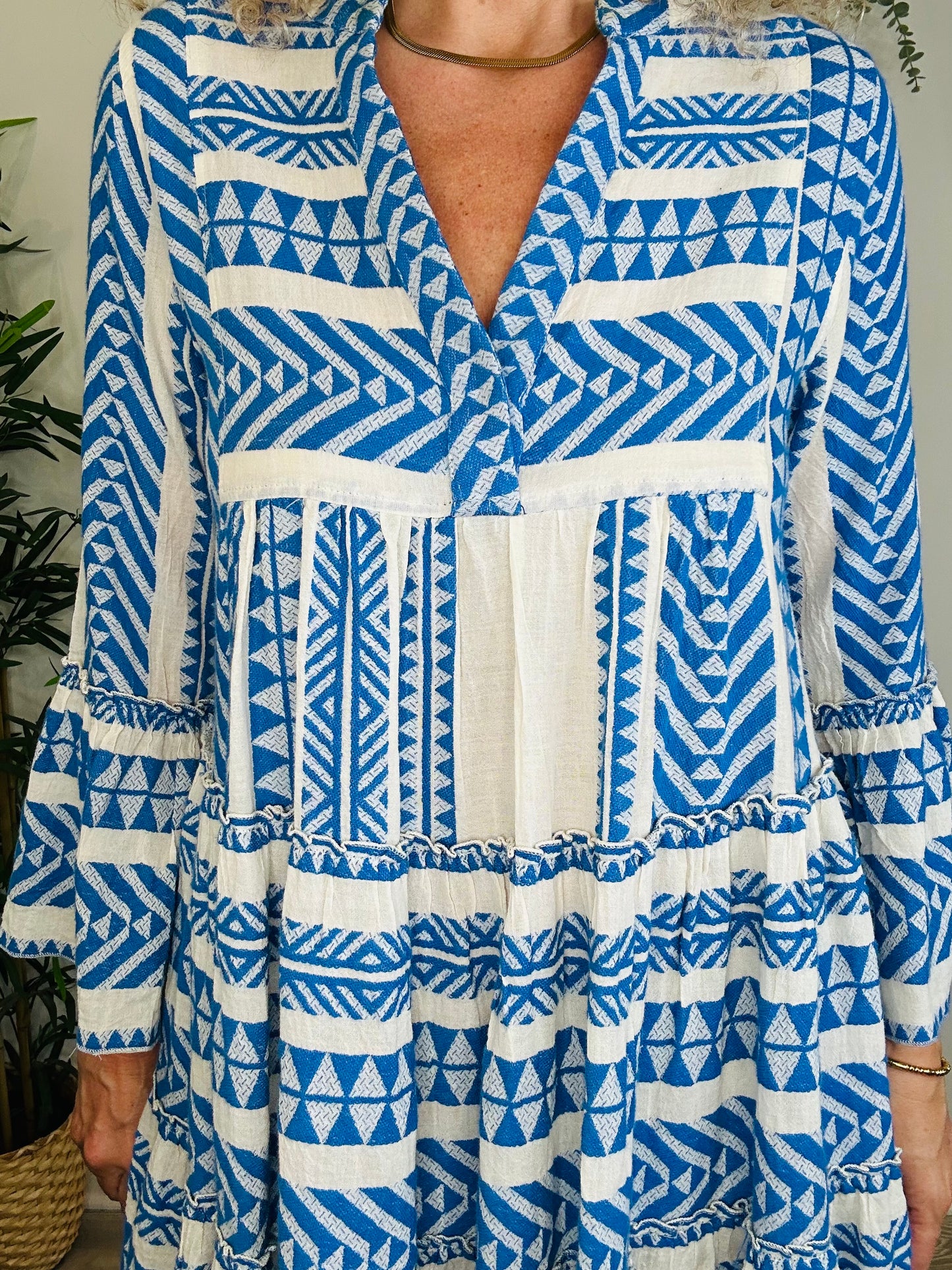 Embroidered Ella Dress - Size XS