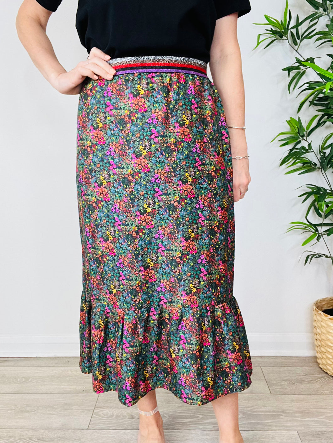 Floral Skirt - Size 4