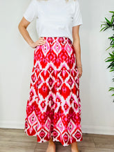 Load image into Gallery viewer, Tiered Patterned Skirt - Multiple Sizes
