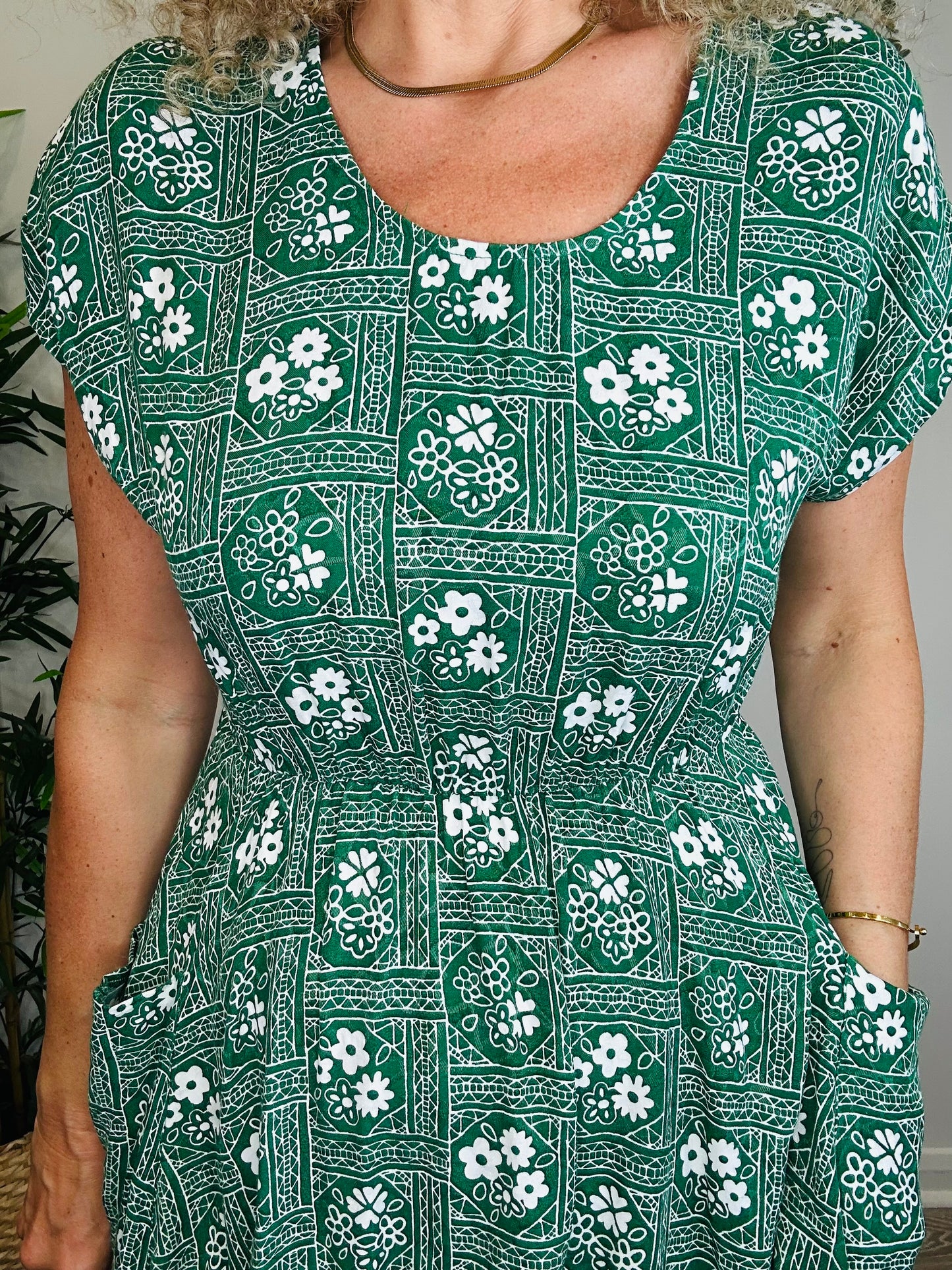 Short Floral Dress - Size M