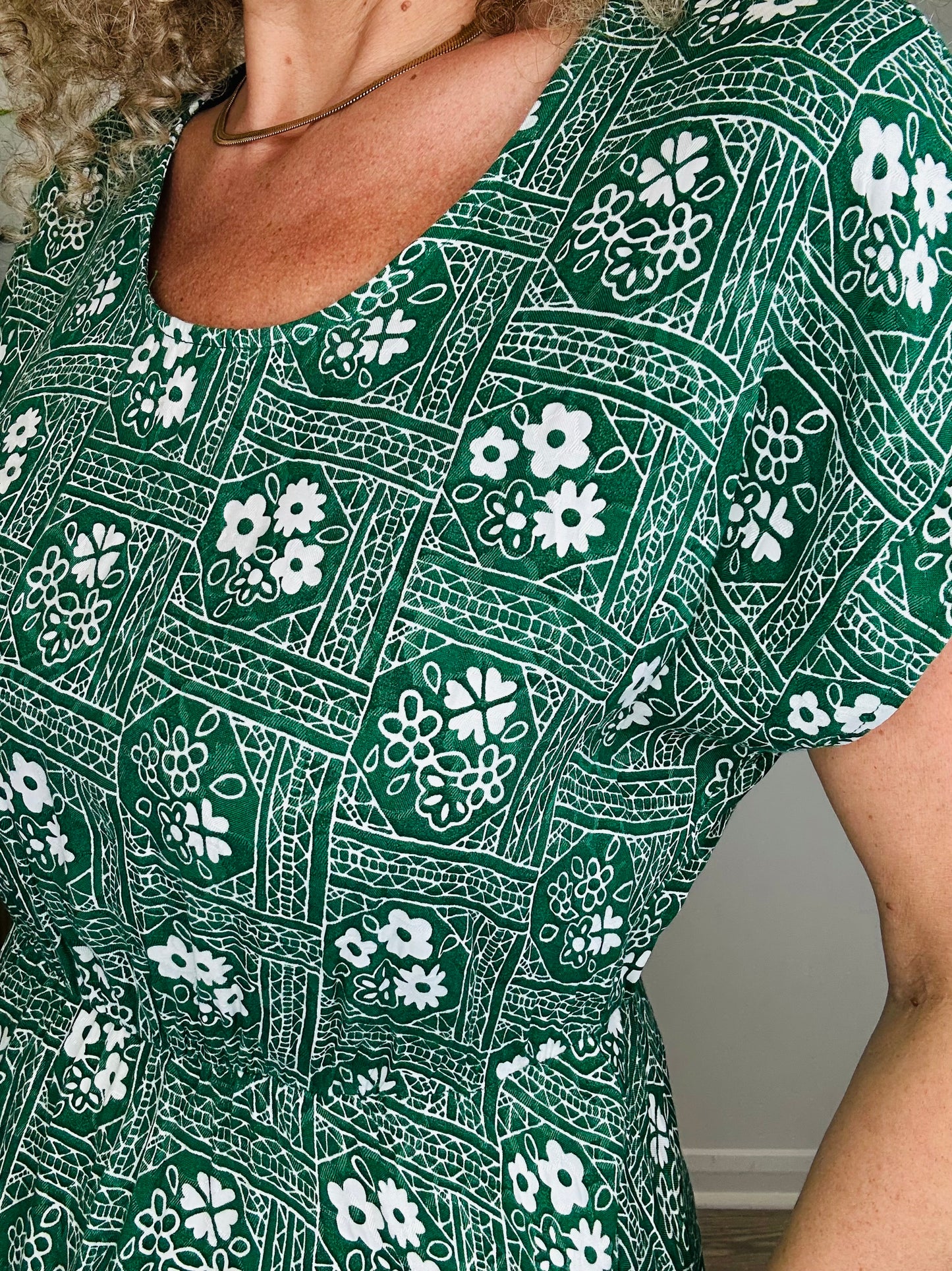Short Floral Dress - Size M