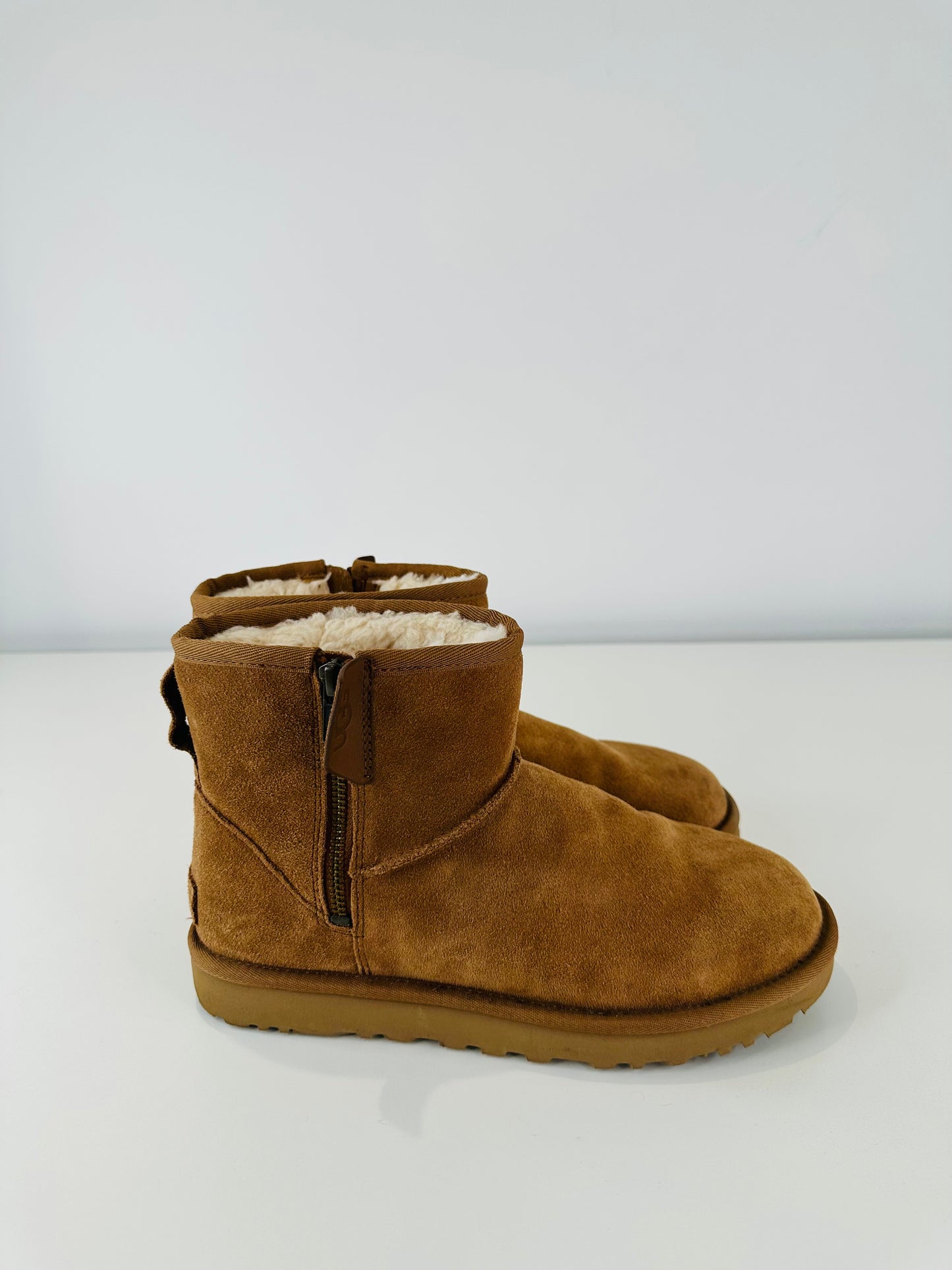 Mini Bailey Zip Boots - Size 39