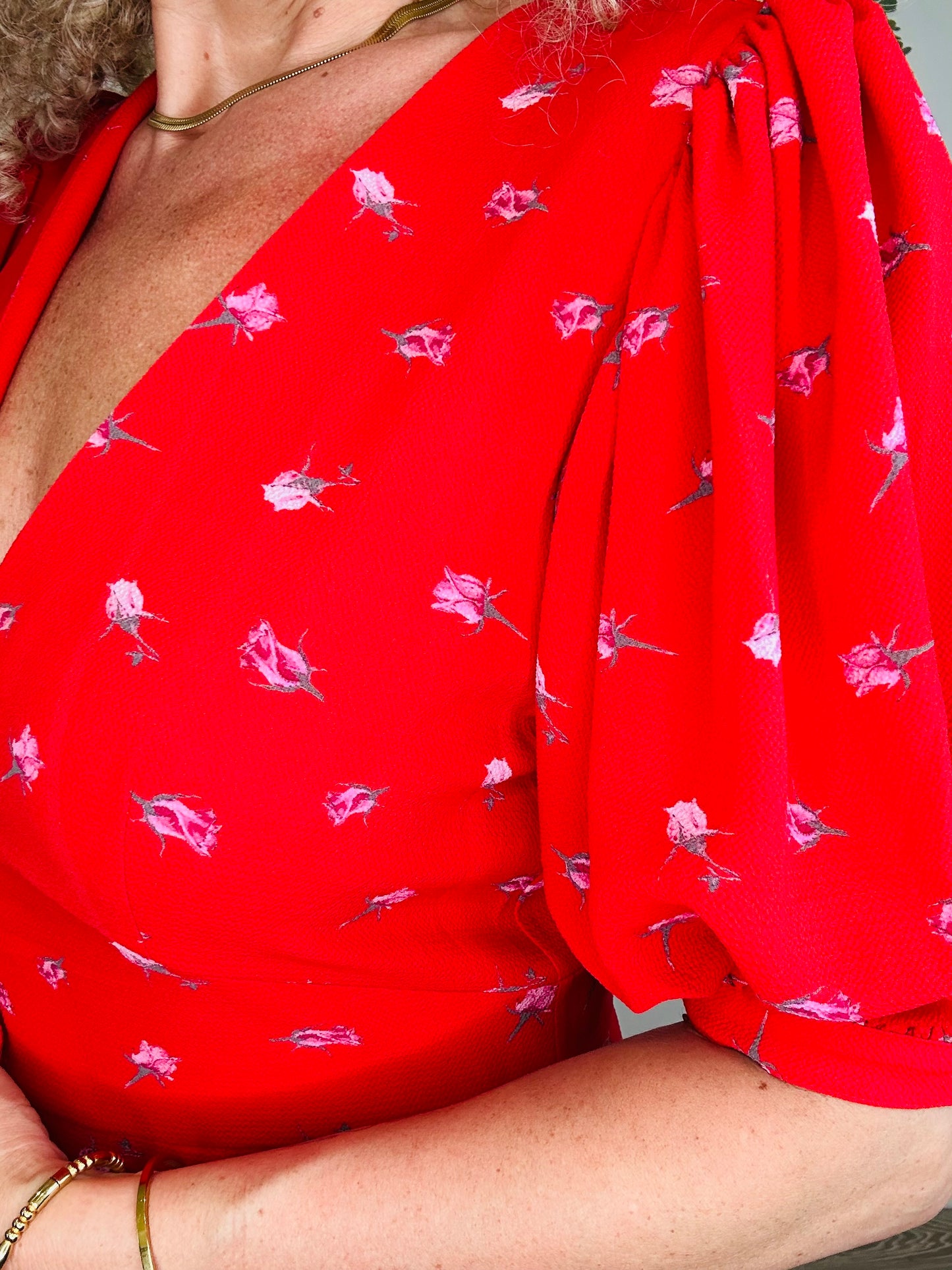 Floral Maxi Dress - Size 12