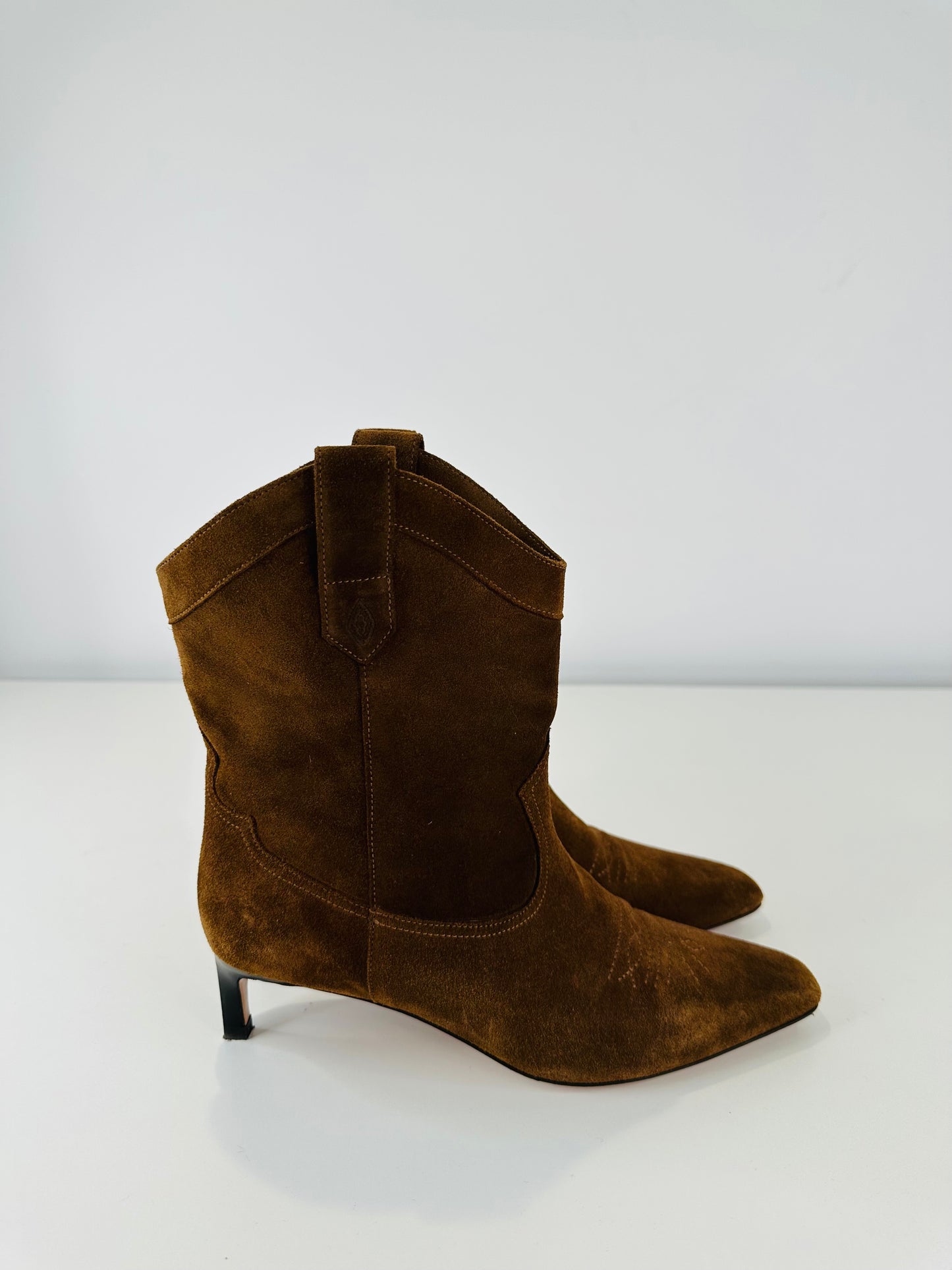 Suede Boots - Size 38