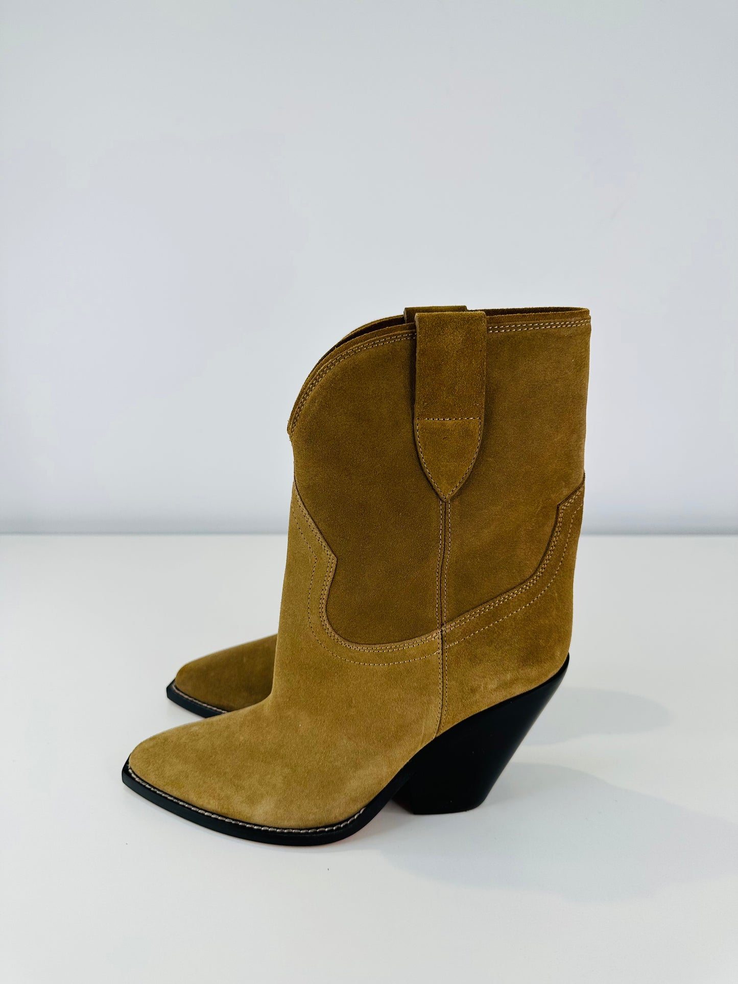 Leyane Suede Boots - Size 39