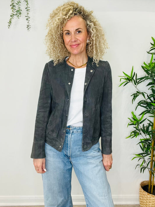 Suede Jacket - Size 10