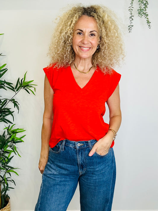 V-Neck Tee - Size 12
