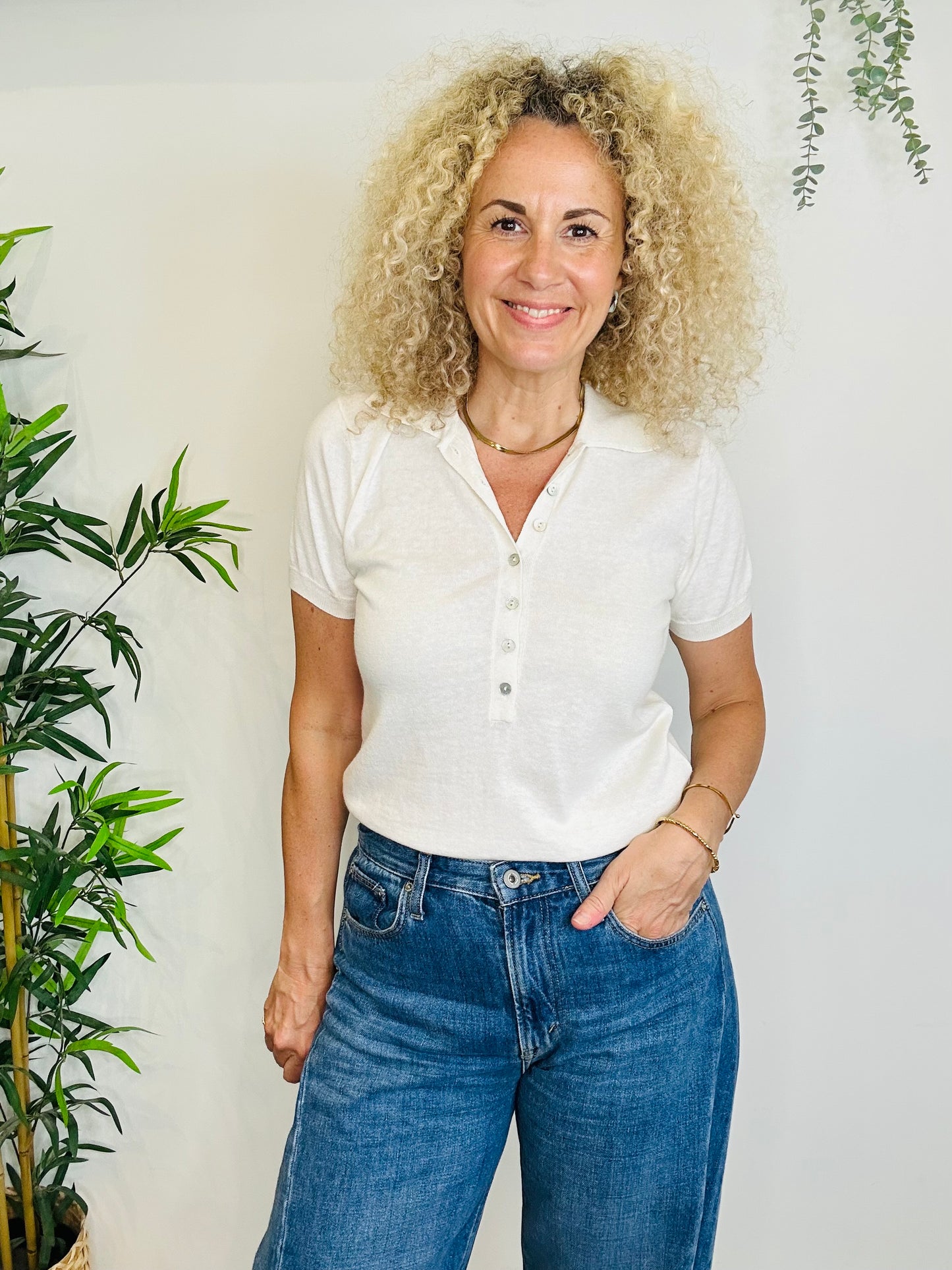 Cashmere Polo - Size 0