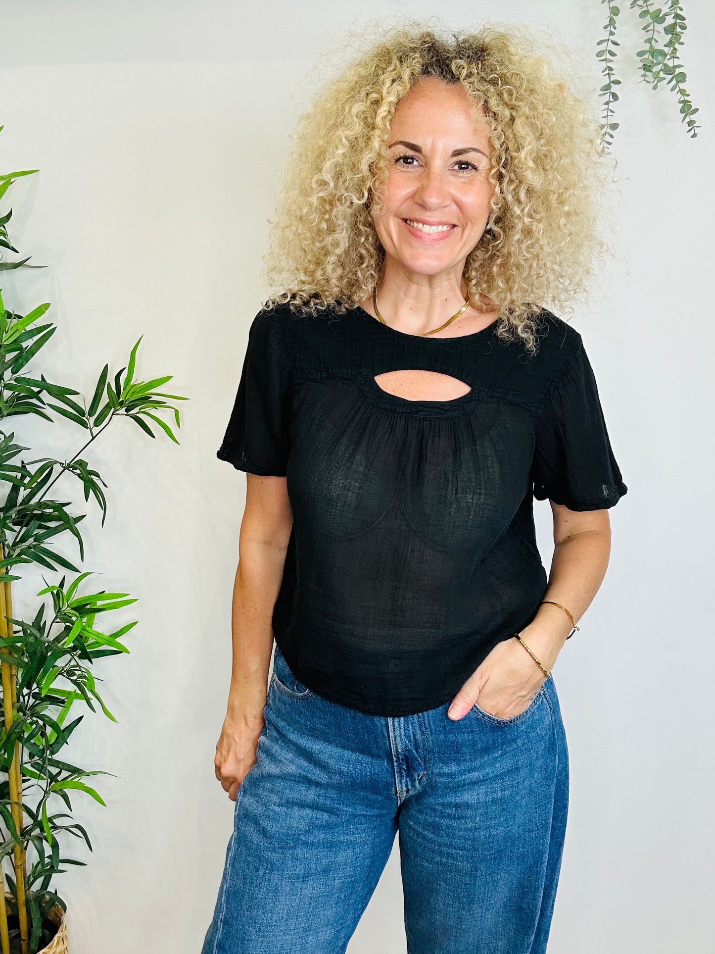 Cheesecloth Top - Size 0