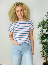 Load image into Gallery viewer, Striped Tee - Size L
