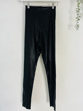 Load image into Gallery viewer, Croc Faux Leather Leggings - Size XS
