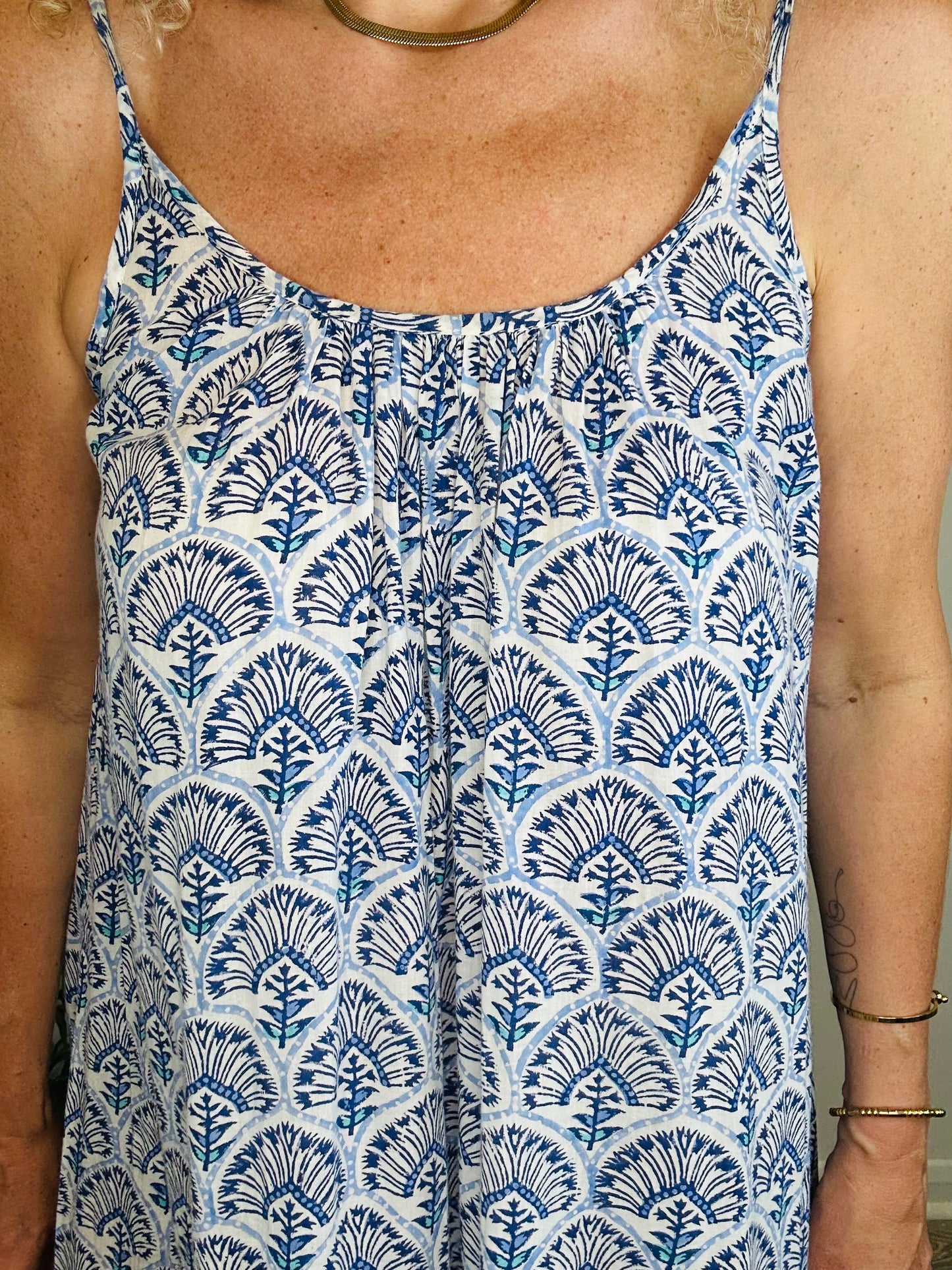 Patterned Sundress - Size XS