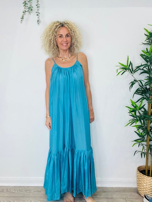 Brigitte Silk Dress - Size XS/S
