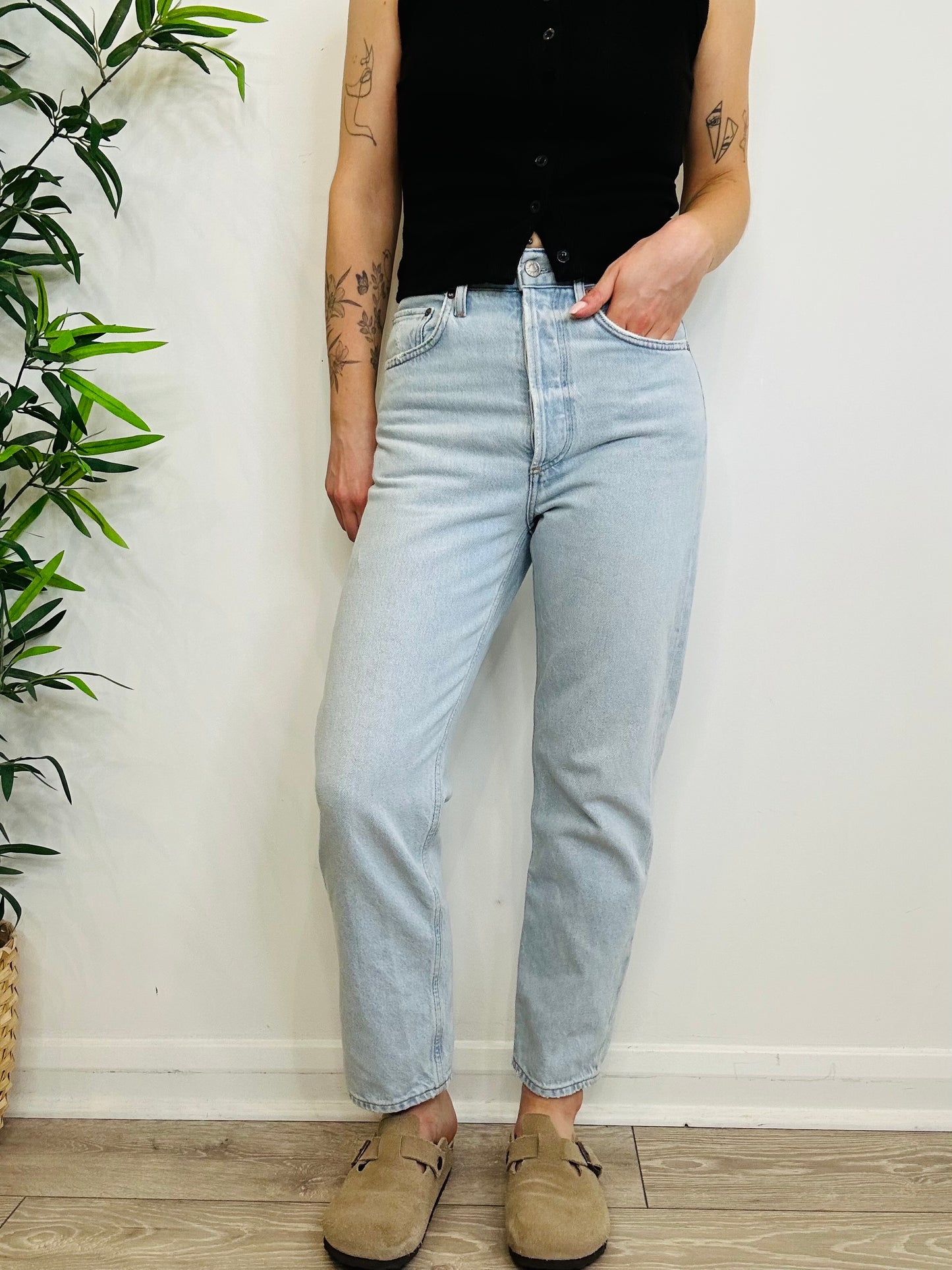 90s Crop Jeans - Size 24