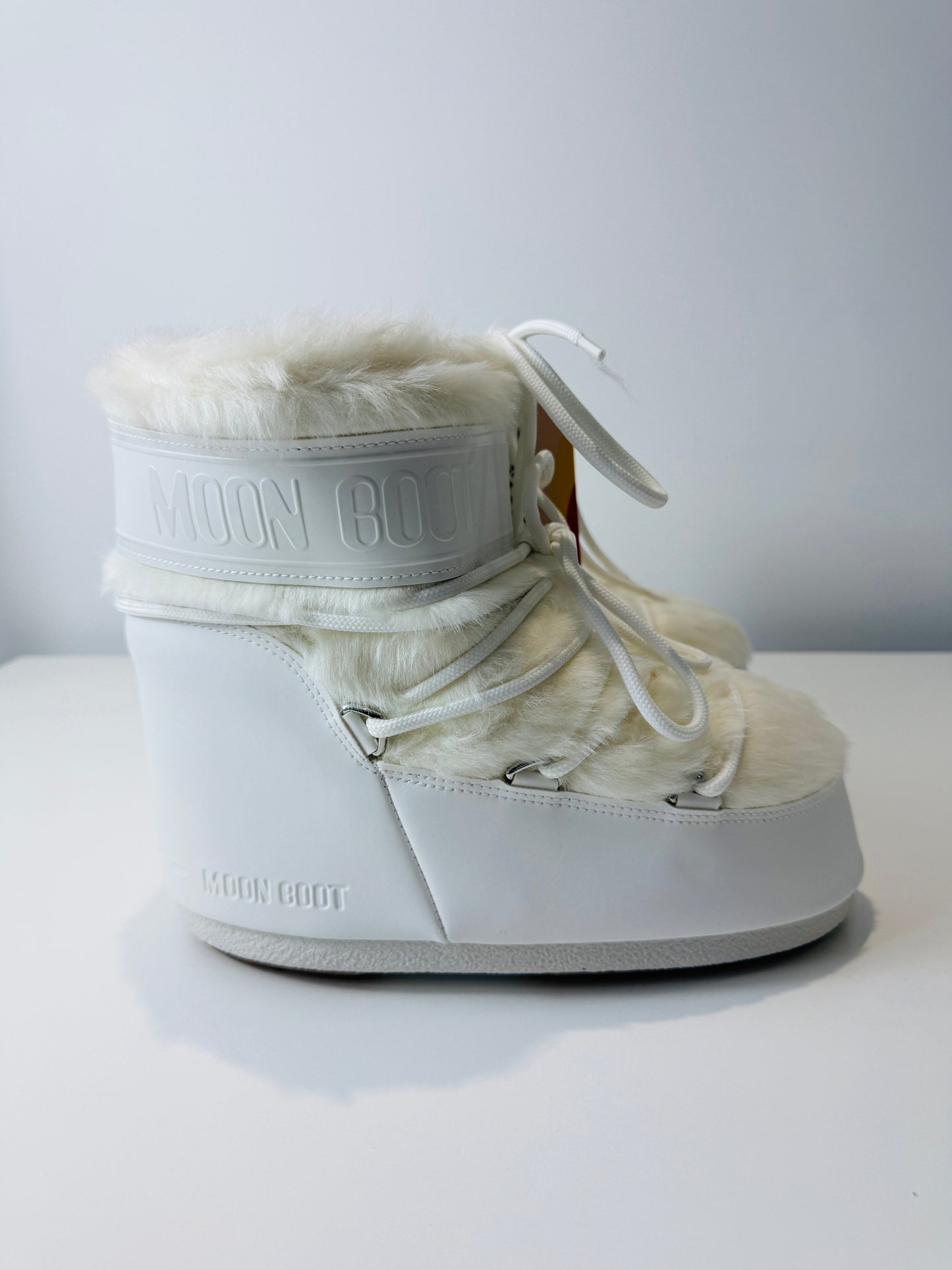 Icon Low Faux Fur Moon Boots - Size 39