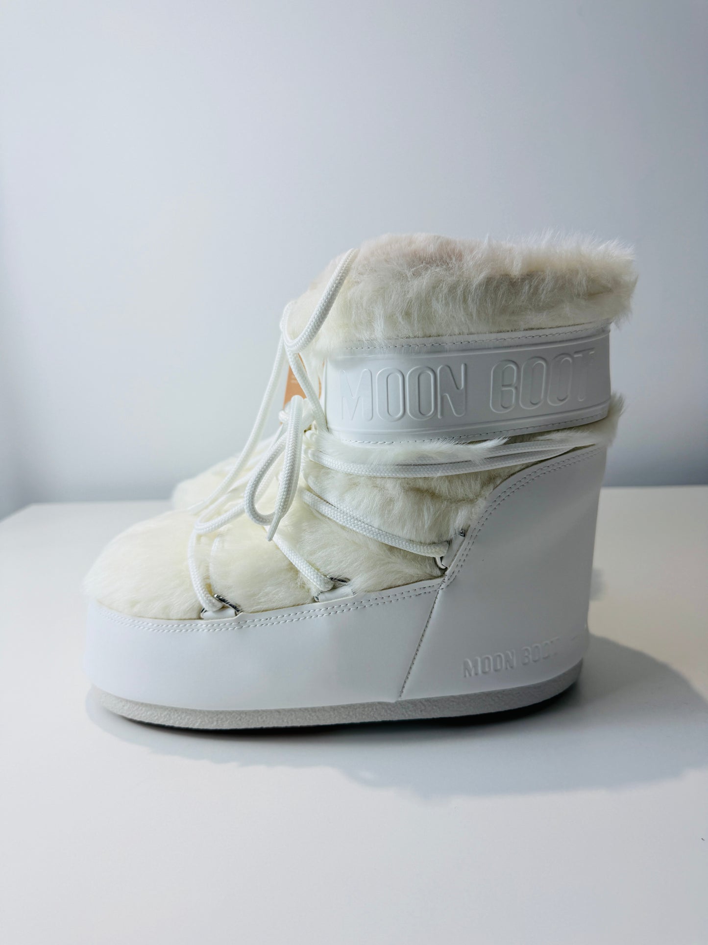 Icon Low Faux Fur Moon Boots - Size 39