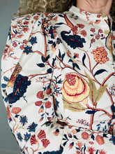 Load image into Gallery viewer, Floral Cotton Blouse - Size 8
