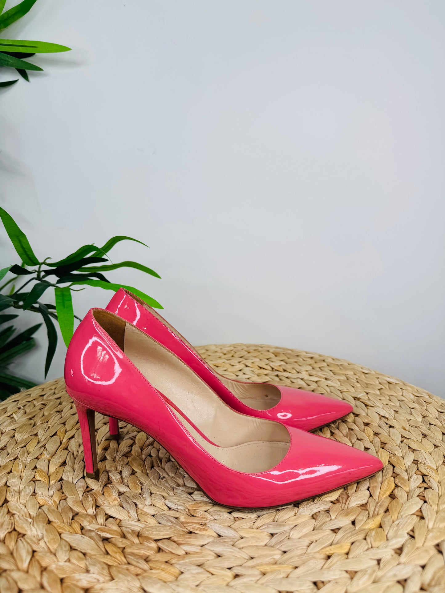 Patent Leather Pumps - Size 38