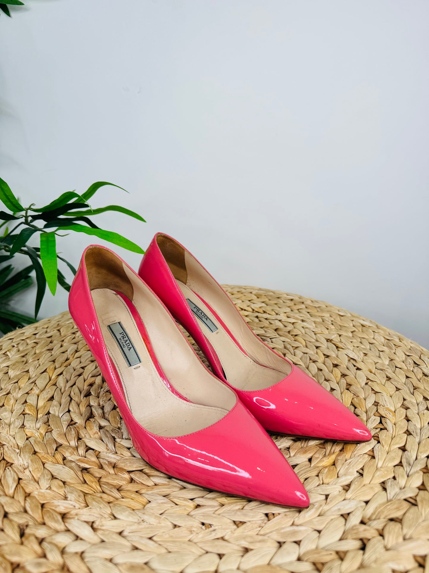 Patent Leather Pumps - Size 38