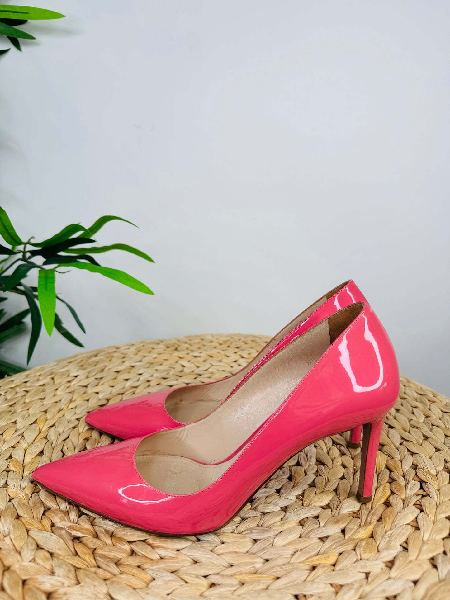 Patent Leather Pumps - Size 38