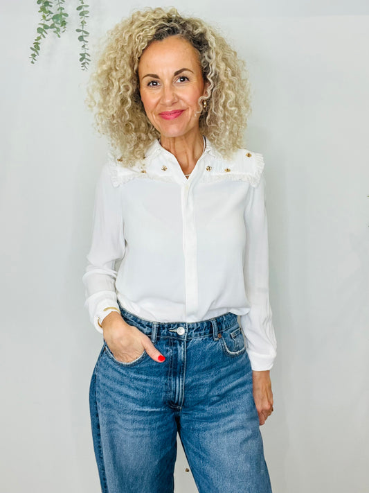 Bee Detail Shirt - Size 1