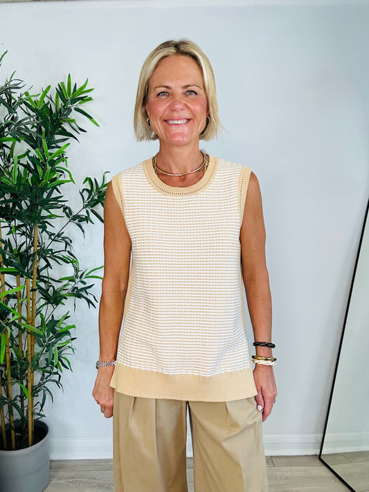 Cotton Knit Tank - Size M