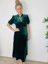 Load image into Gallery viewer, Velvet Maxi Dress - Size 12
