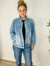 Load image into Gallery viewer, Frill Denim Jacket - Size 3
