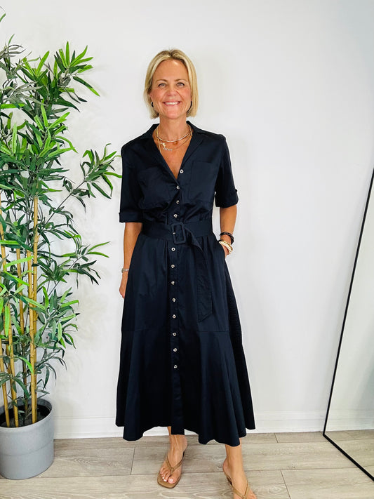 Cotton Shirt Dress - Size 12