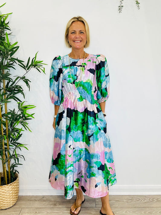 Elizabeth Midi Dress - Size L