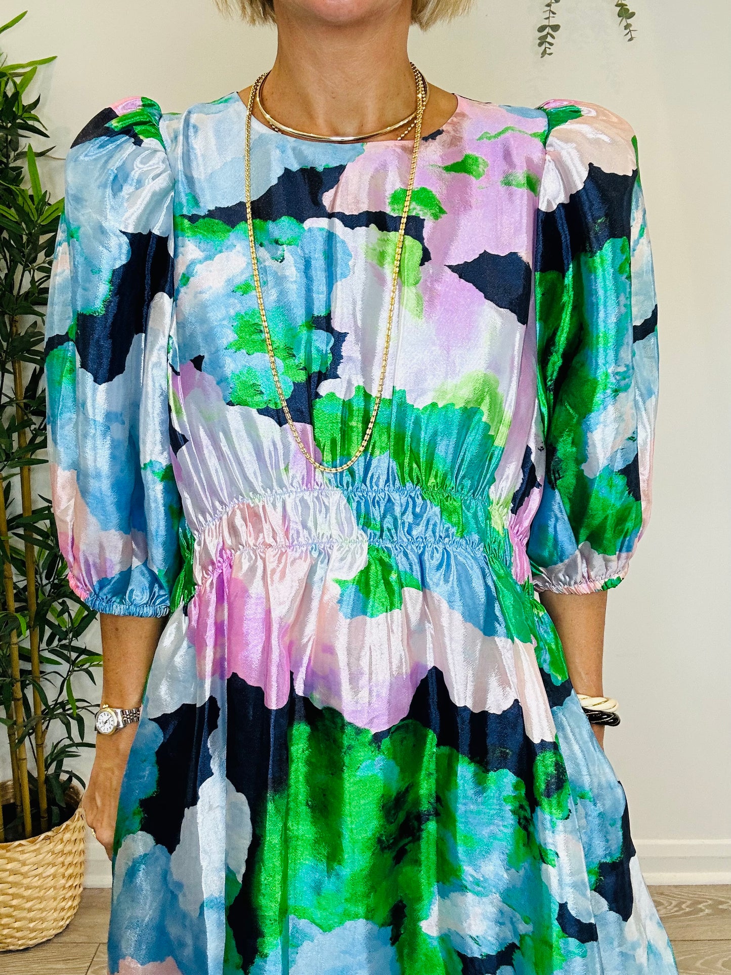 Elizabeth Midi Dress - Size L