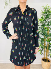 Load image into Gallery viewer, Floral Silk Dress - Size XS
