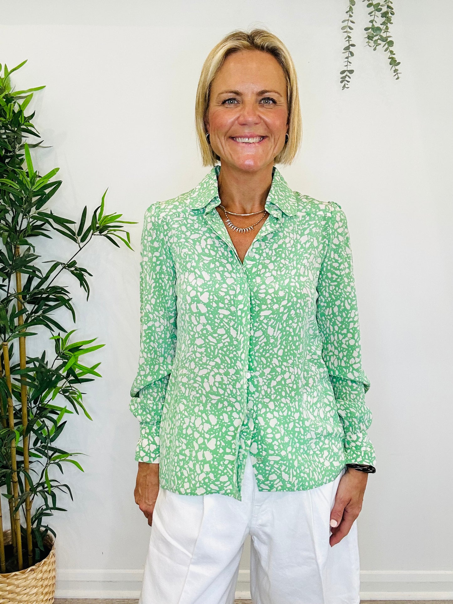 Silk Shirt - Size S