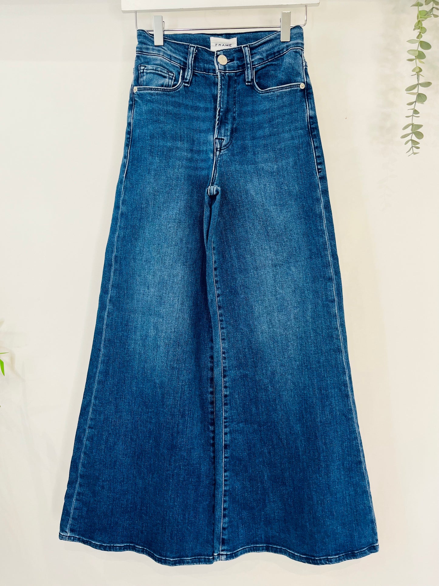 Le Palazzo Crop Jeans - Size 25