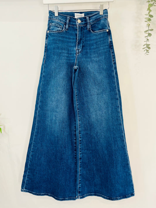 Le Palazzo Crop Jeans - Size 25