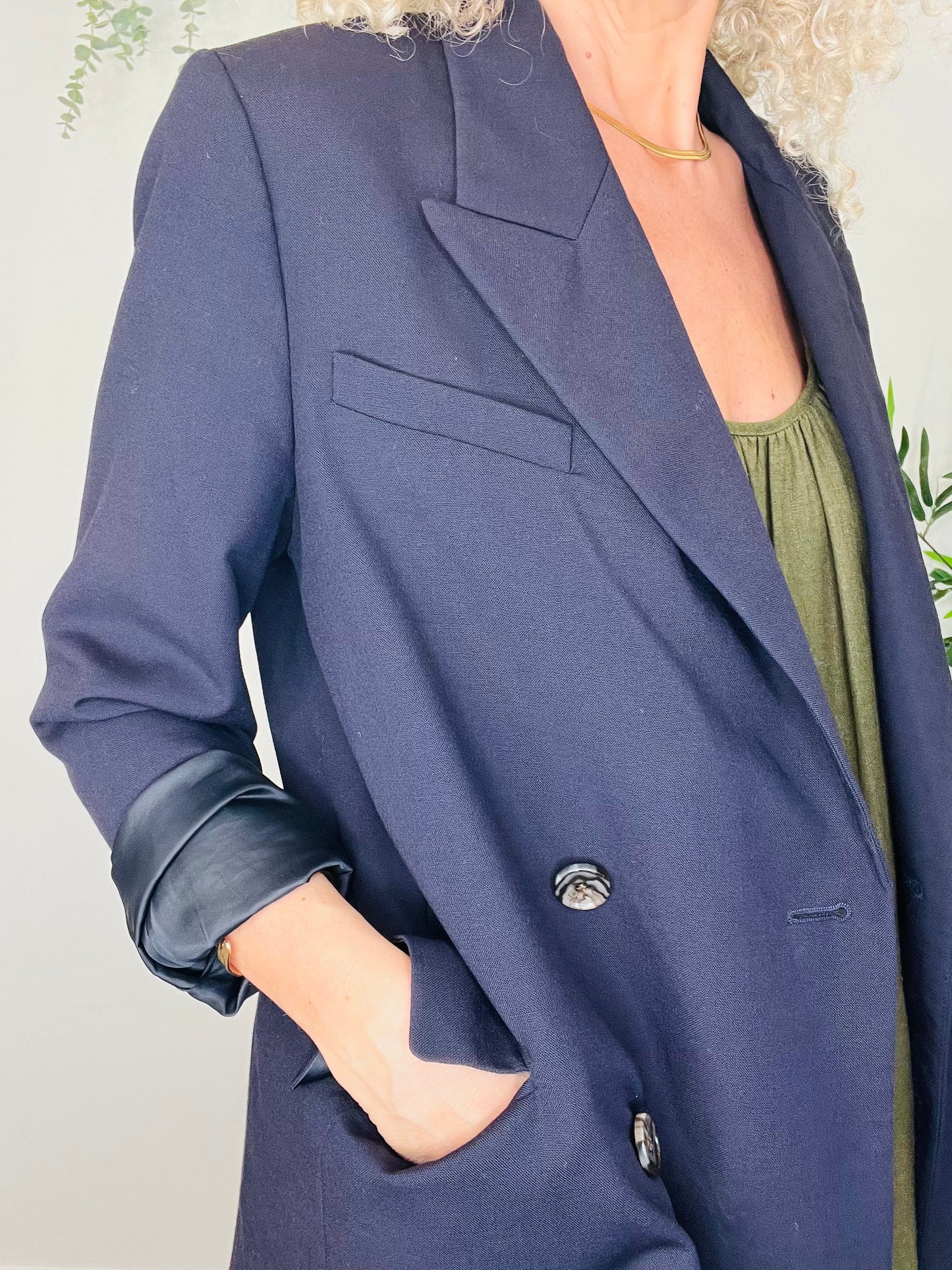Double Breasted Blazer - Size 38