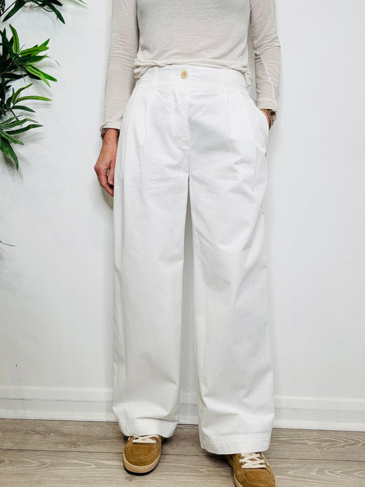 Cotton Twill Trousers - Size 36