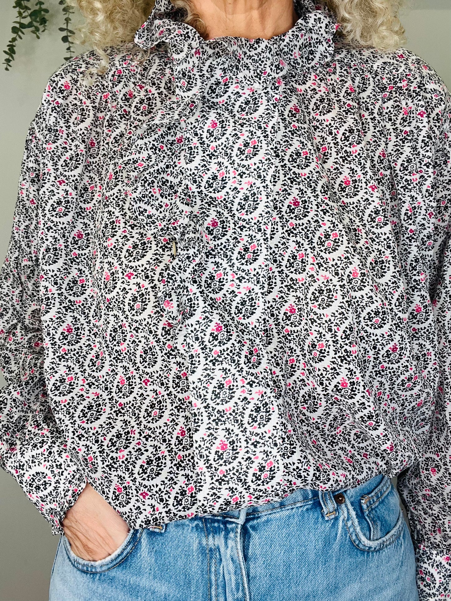 Patterned Mildi Shirt - Size 38
