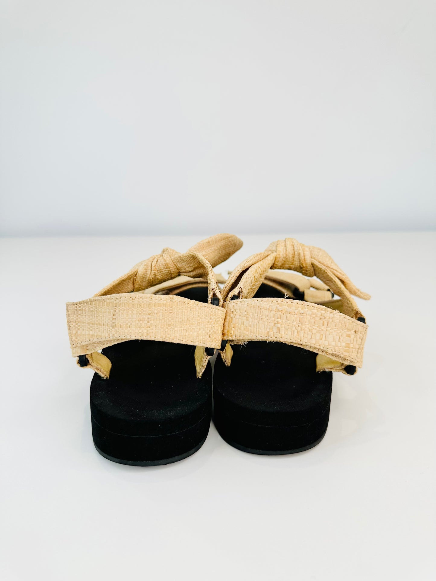 Maisie Raffia Sandals - Size 39