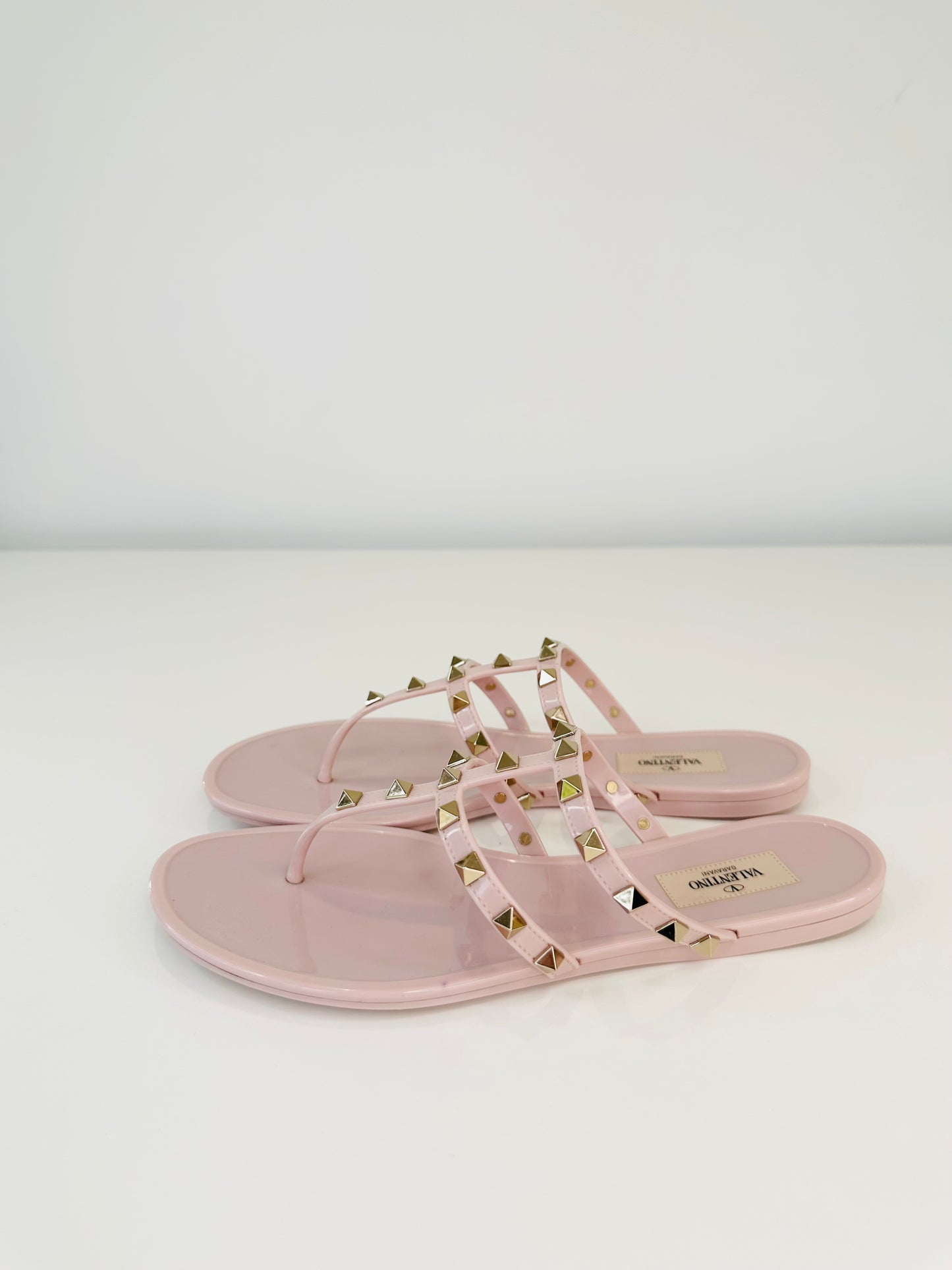 Rockstud Rubber Sandals - Size 40