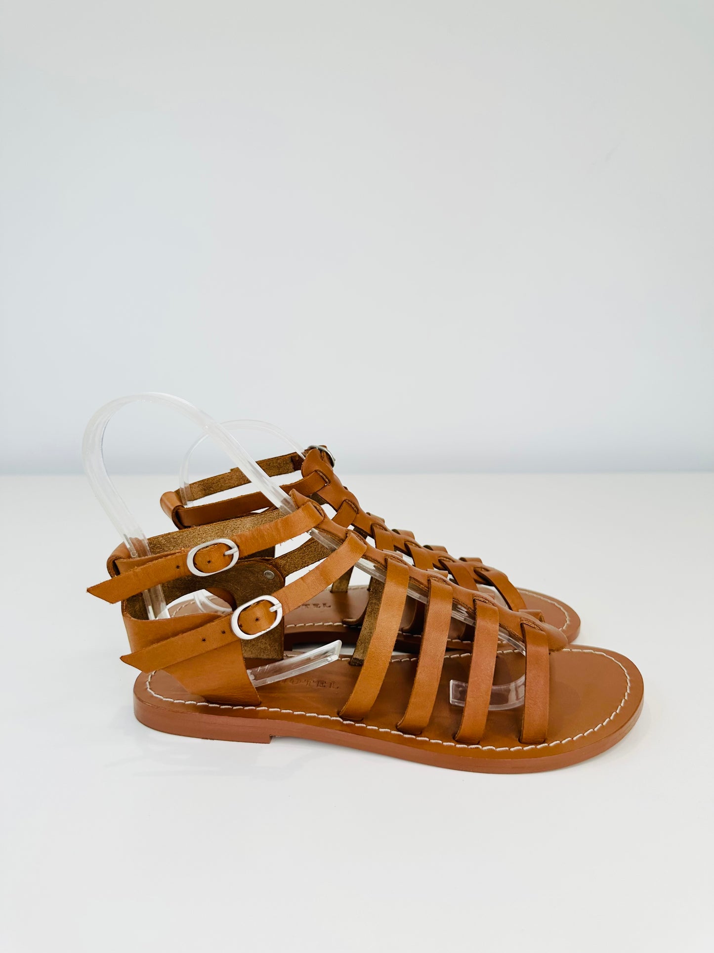Leather Afrodita Sandals - Size 38
