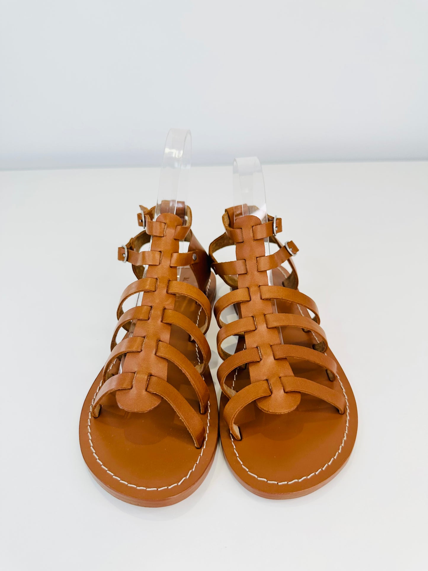 Leather Afrodita Sandals - Size 38